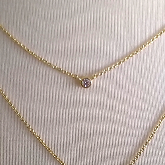 Initial "a" Necklace - Picture 3 of 4